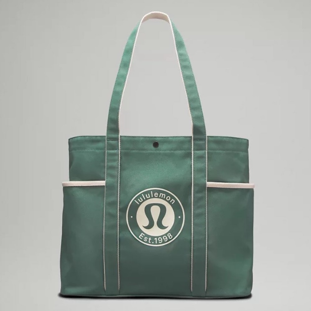 Lululemon Daily Multi Pocket Canvas Tote Bag 20L